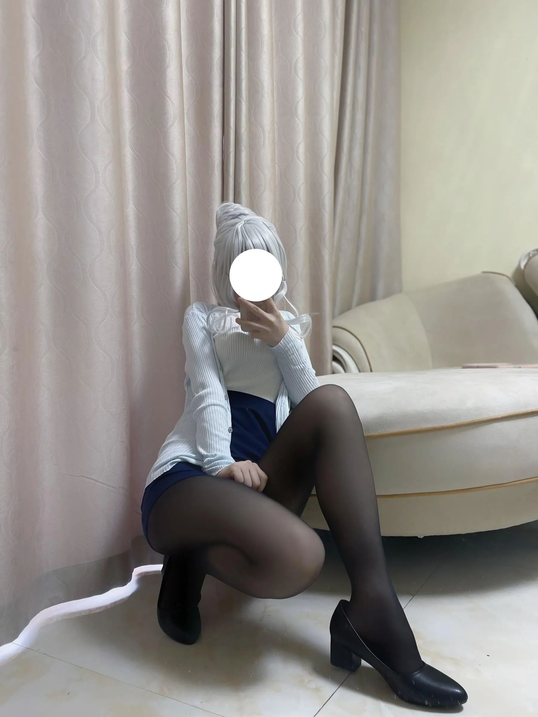 幼愛youmeko – NO.06 未亡人雪女cos [71P]插图9